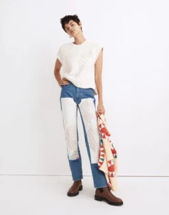 Madewell Carleen Patchwork Jeans