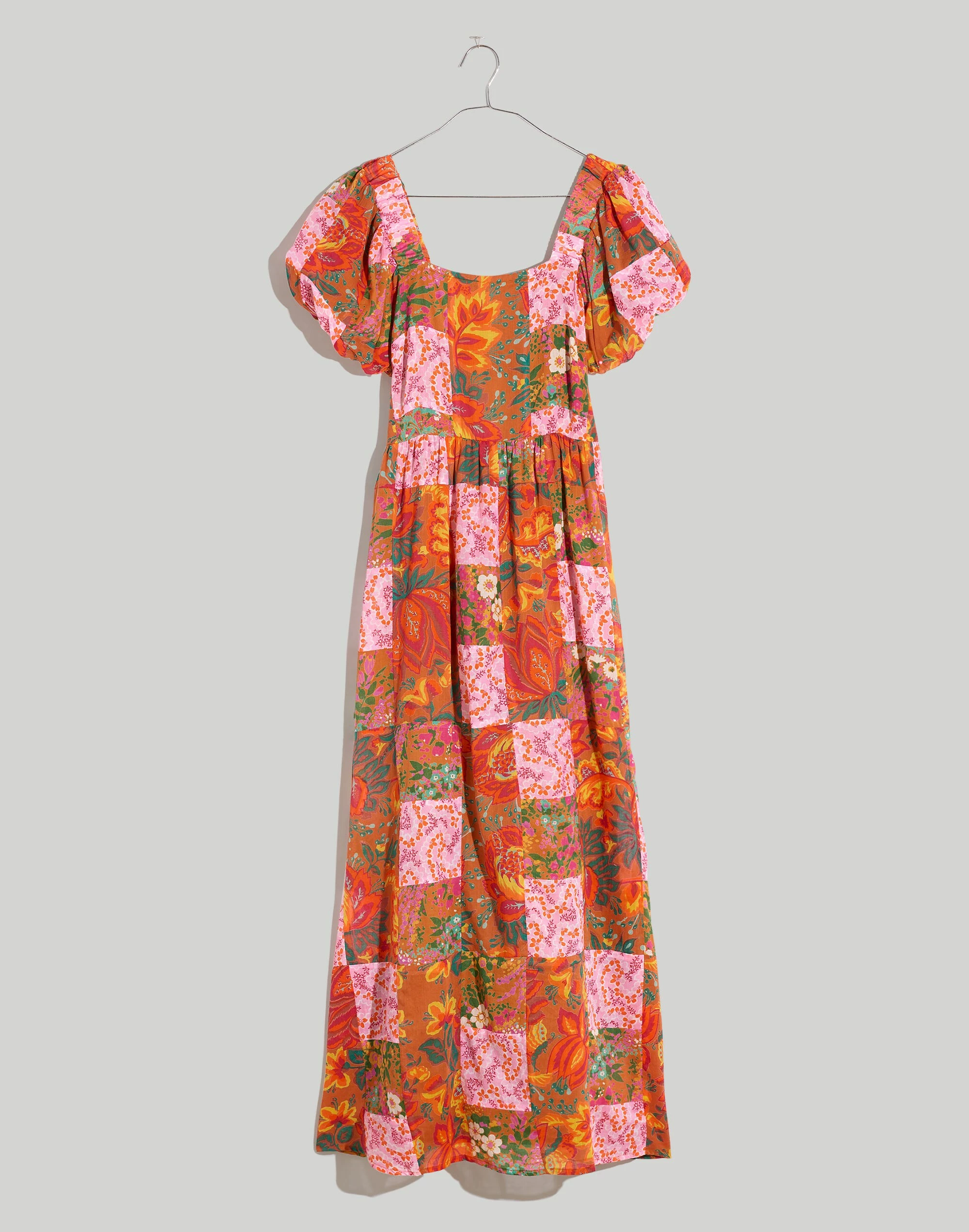 Madewell Banjanan Voile Dragon Dress In Patchwork Floral - Image 5