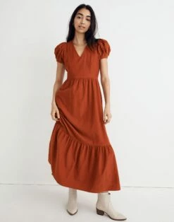 Madewell Banjanan Corduroy Franklin Dress