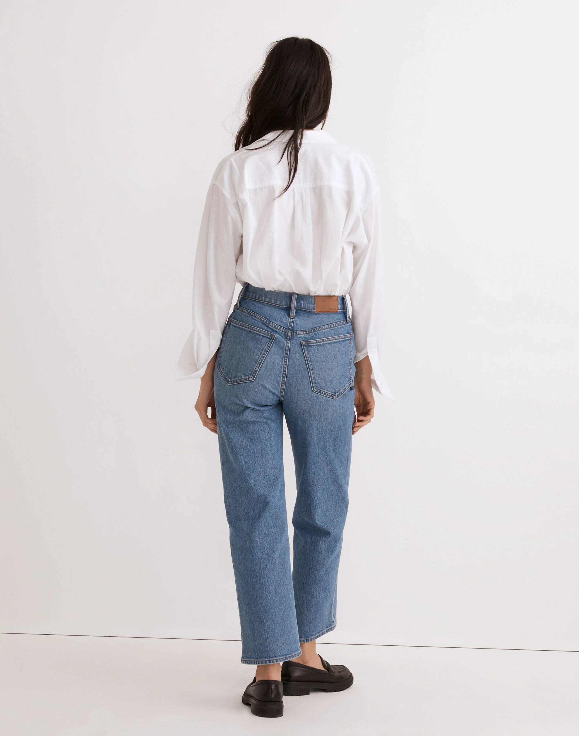 Madewell The Perfect Vintage Wide-Leg Crop Jean In Knoxville Wash - Image 3