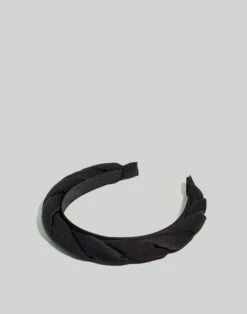 Madewell Puffy Satin Wrapped Headband
