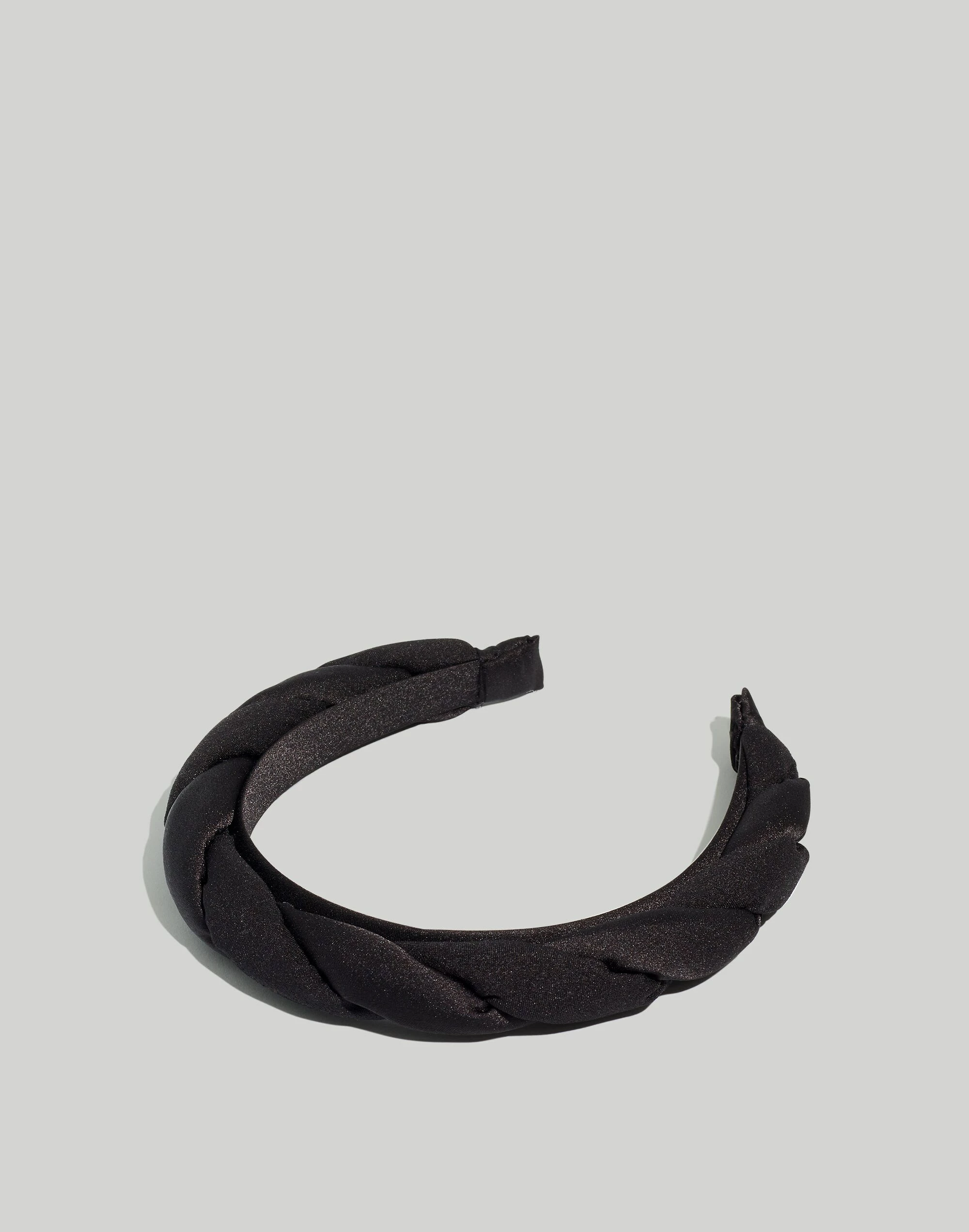 Madewell Puffy Satin Wrapped Headband