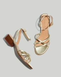 Madewell The Gena Ankle-Strap Sandal