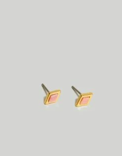 Madewell Stone Collection Amazonite Stud Earrings