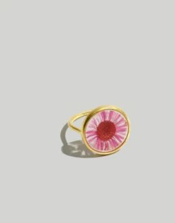 Madewell Pressed Daisy Statement Ring