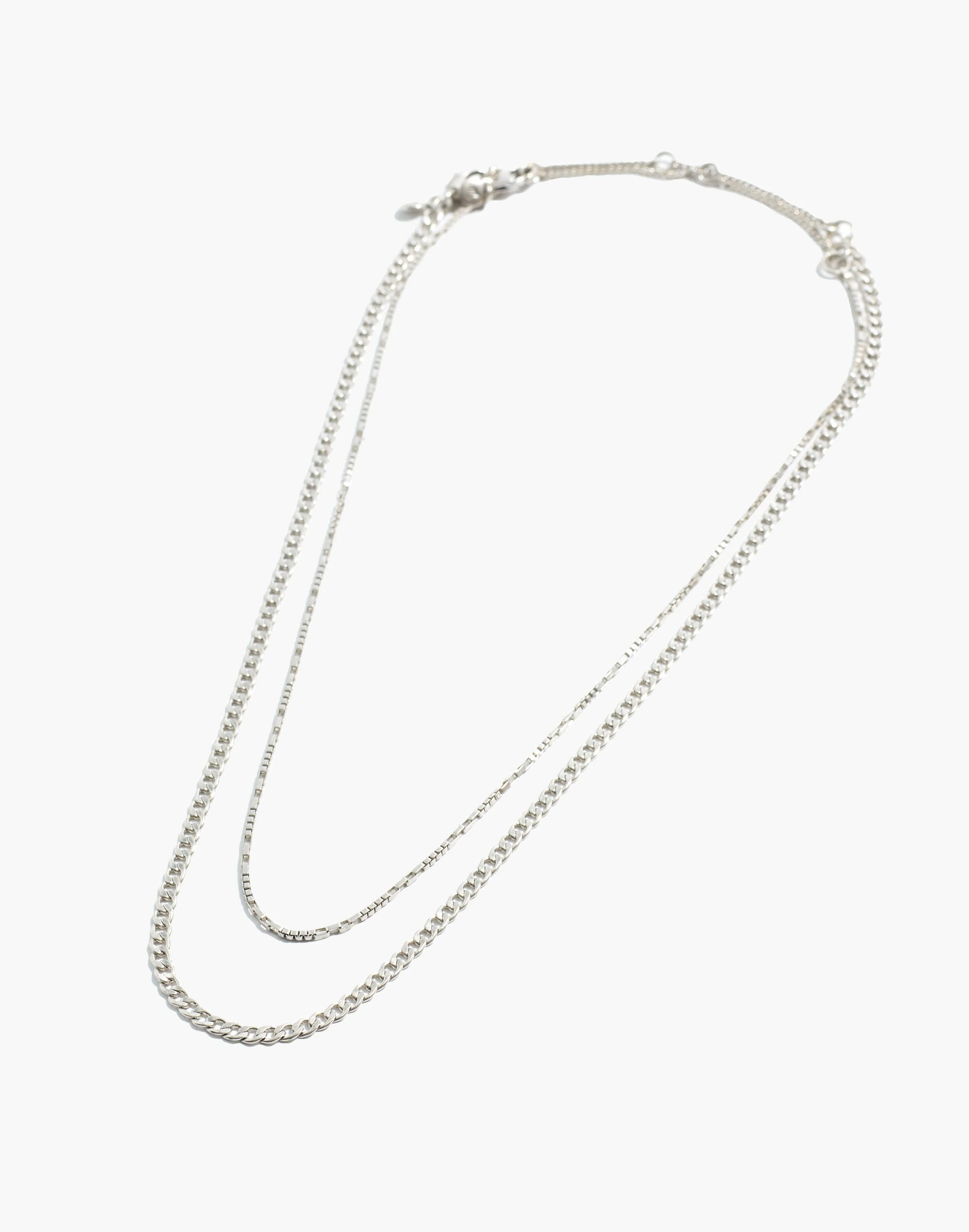 Madewell Two-Piece Skinny Chain Necklace Set - Image 2