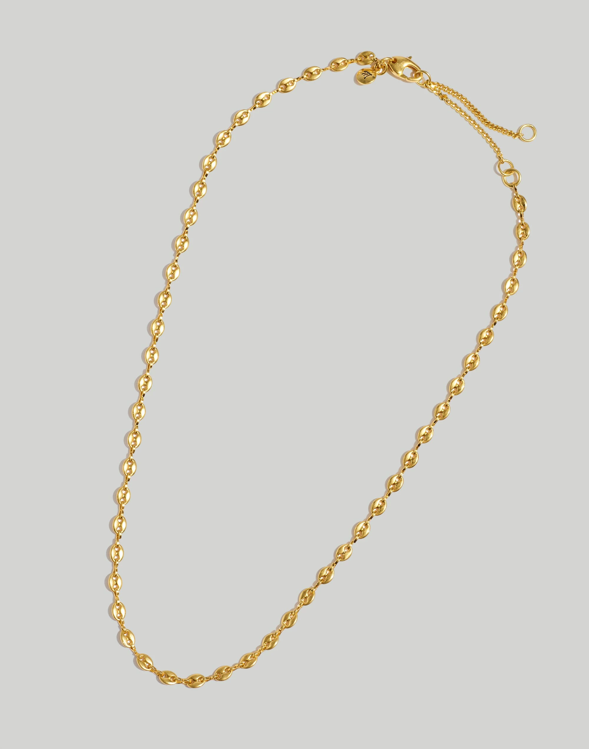 Madewell Organic Circle Skinny Chain Necklace - Image 3