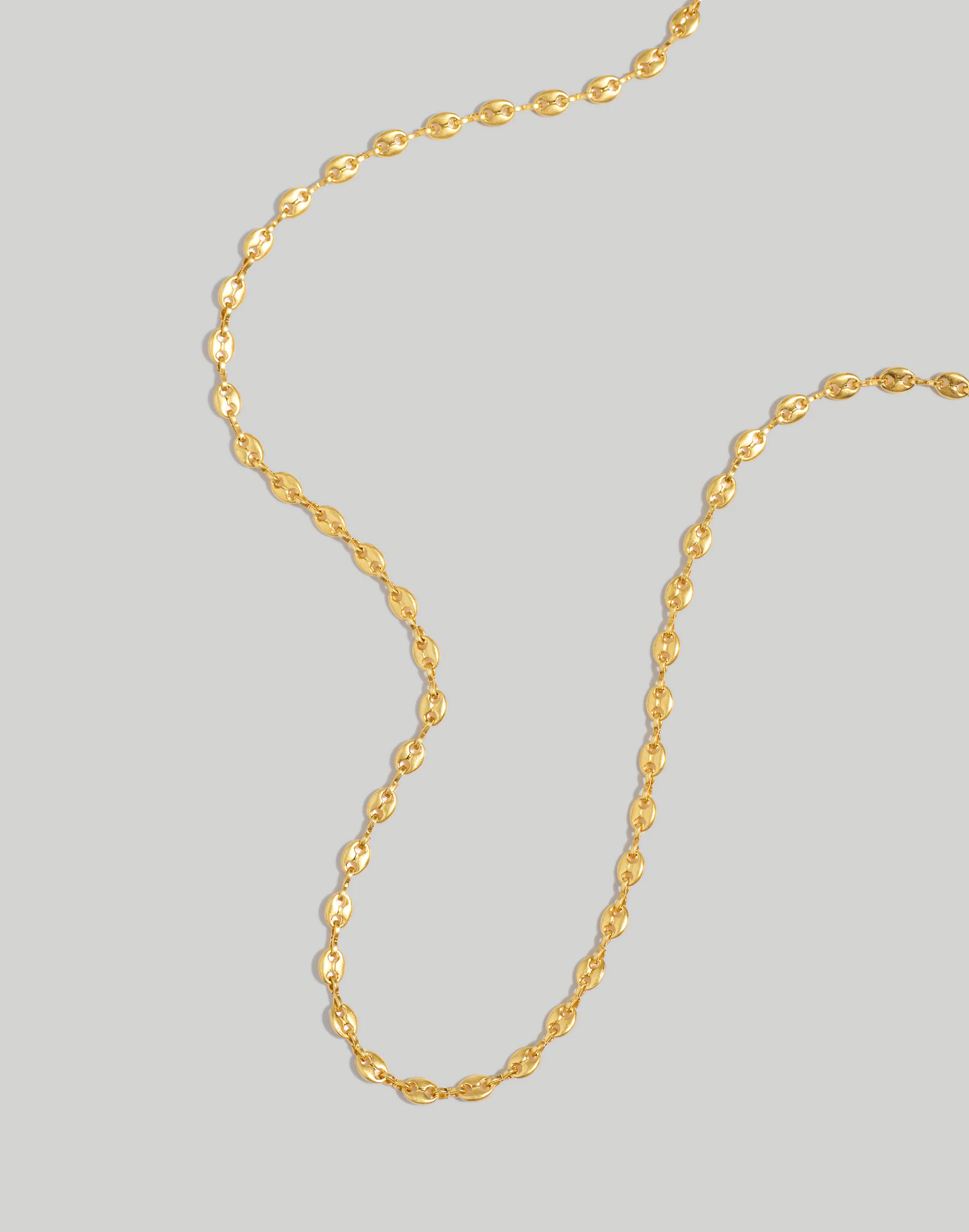 Madewell Organic Circle Skinny Chain Necklace