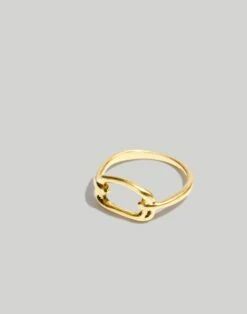 Madewell Organic Open Circle Statement Ring