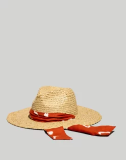 Madewell X Caroline Z Hurley Straw Hat