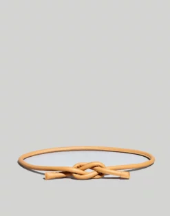 Madewell Leather Tubular Tie Belt