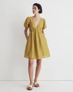 Madewell Annamarie Mini Dress In Stripe