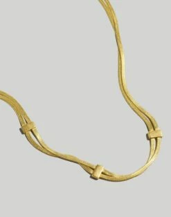 Madewell Double Herringbone Chain Necklace