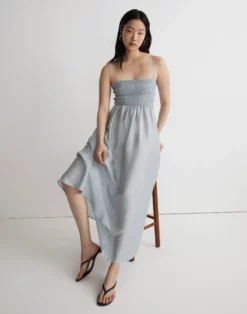 Madewell Theo Sleeveless Midi Dress