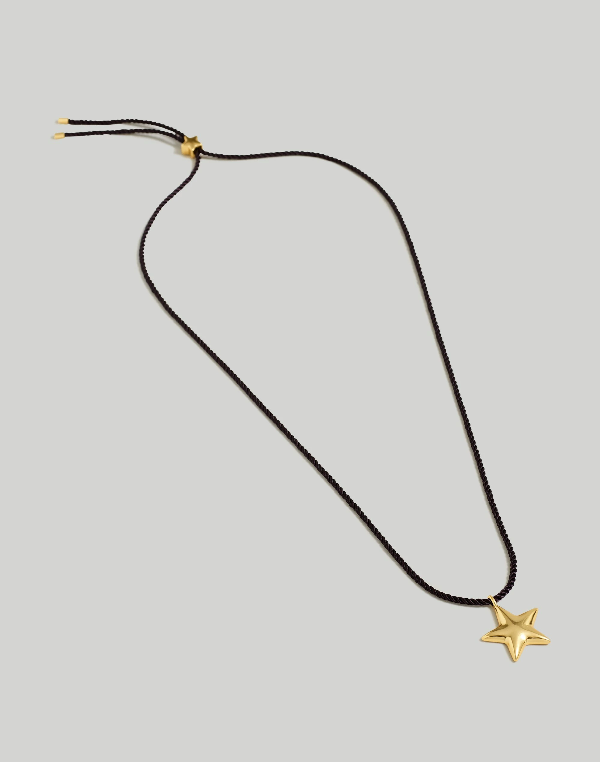 Madewell Star Cord Choker Necklace - Image 3