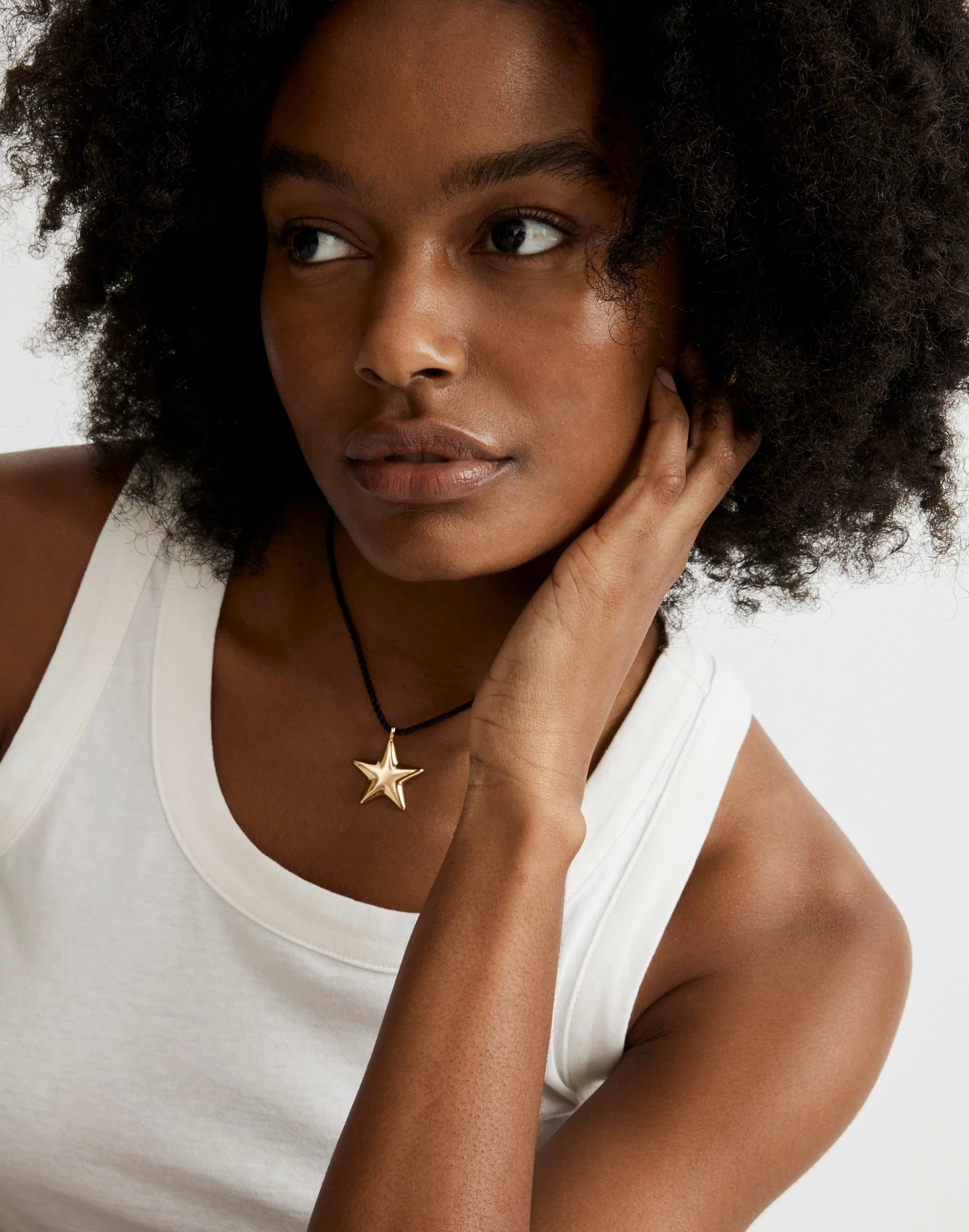 Madewell Star Cord Choker Necklace - Image 2