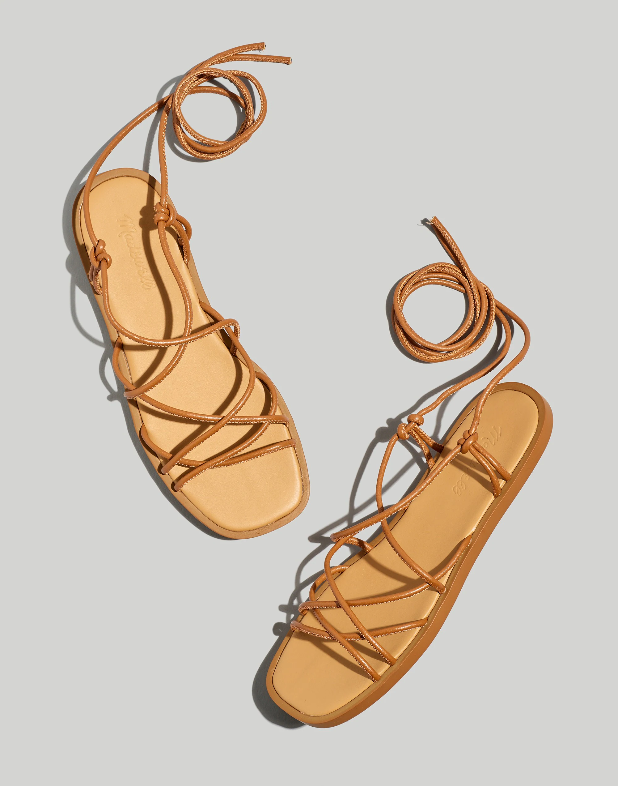 Madewell The Soraya Lace-Up Sandal