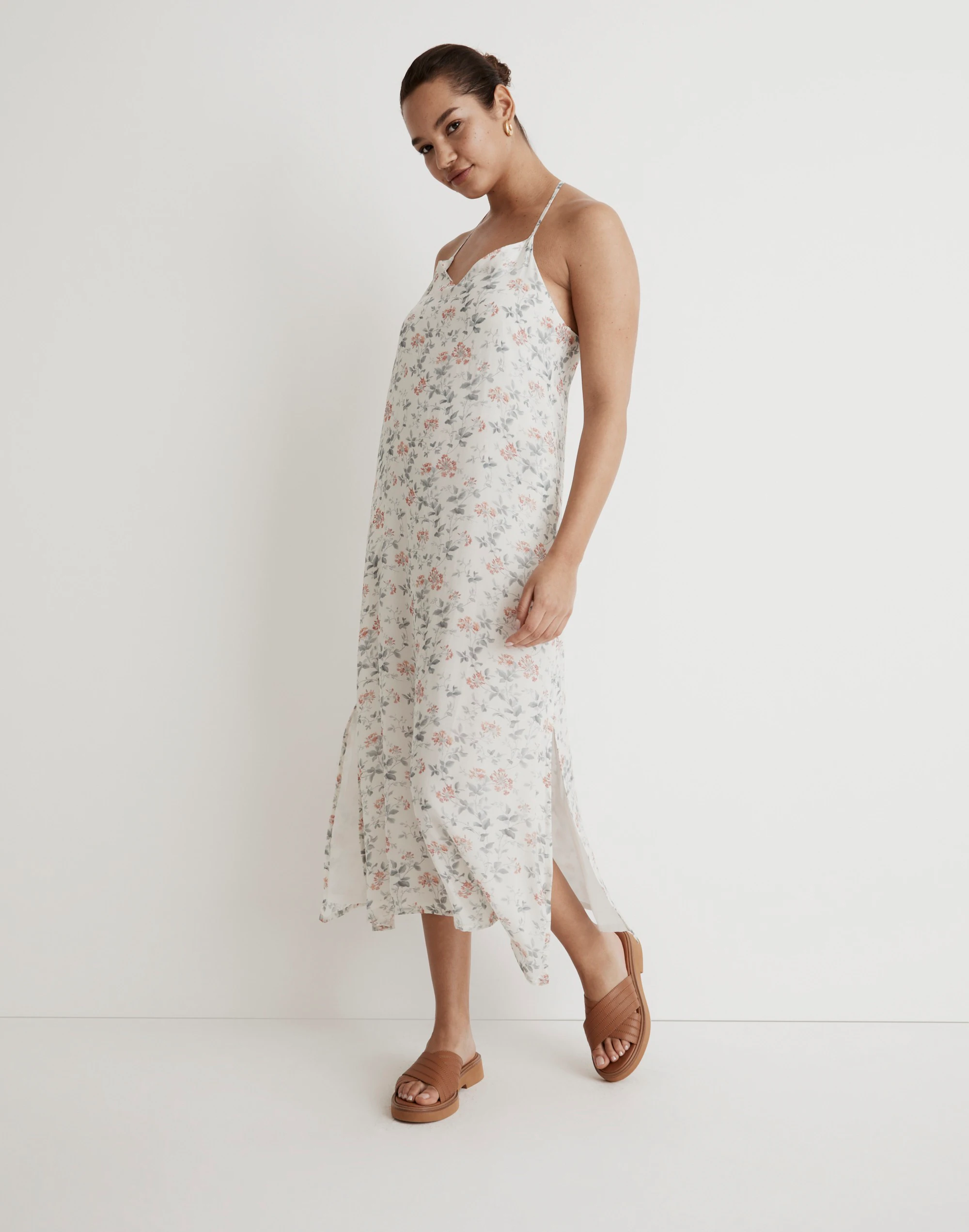 Madewell X Reistor Floral Slip Maxi Dress - Image 2