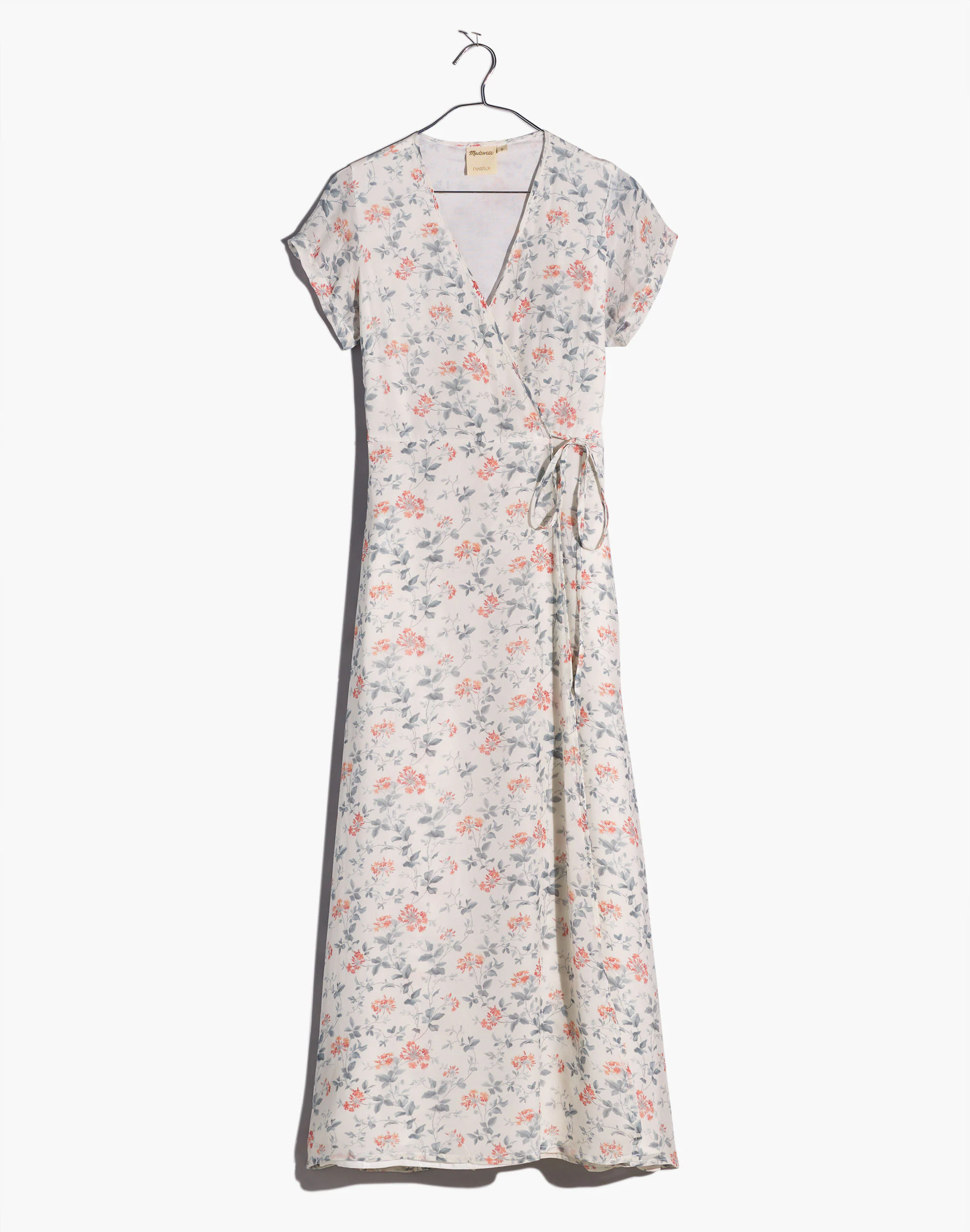 Madewell X Reistor Floral Wrap Maxi Dress - Image 5