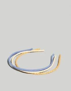 Madewell Three-Pack Skinny Headbands